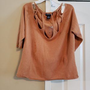 Forenza Cut-Out Top